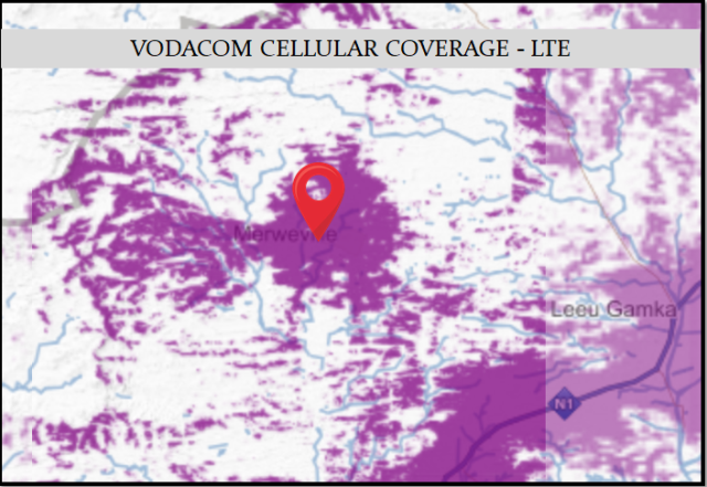 Vodacom Cell Coverage